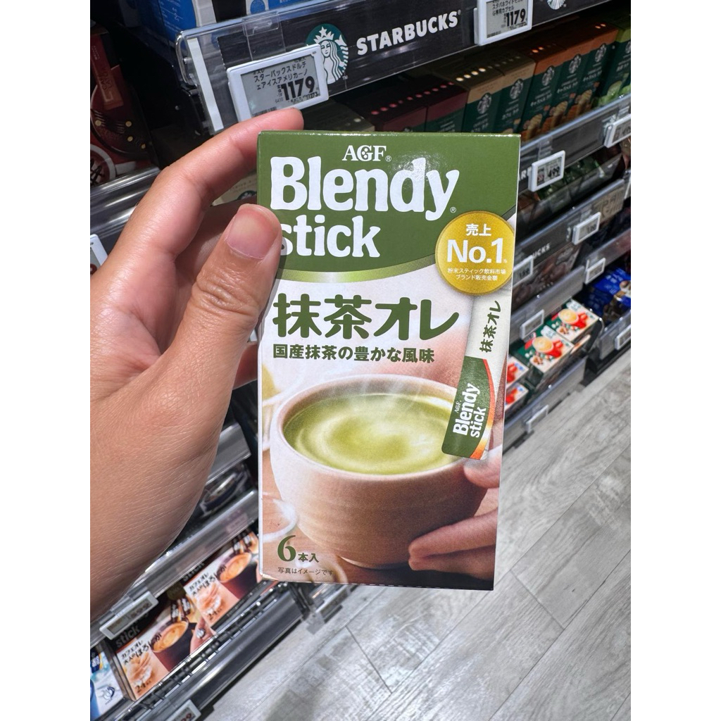 

AGF Blendy Stick Matcha Ole – No.1 Matcha Latte Jepang – 6 Stik Creamy