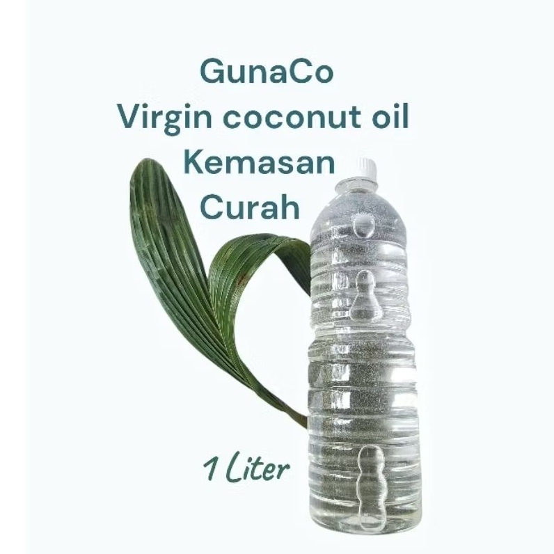 

GunaCo VCO Virgin coconut oil kemasan 1 litar