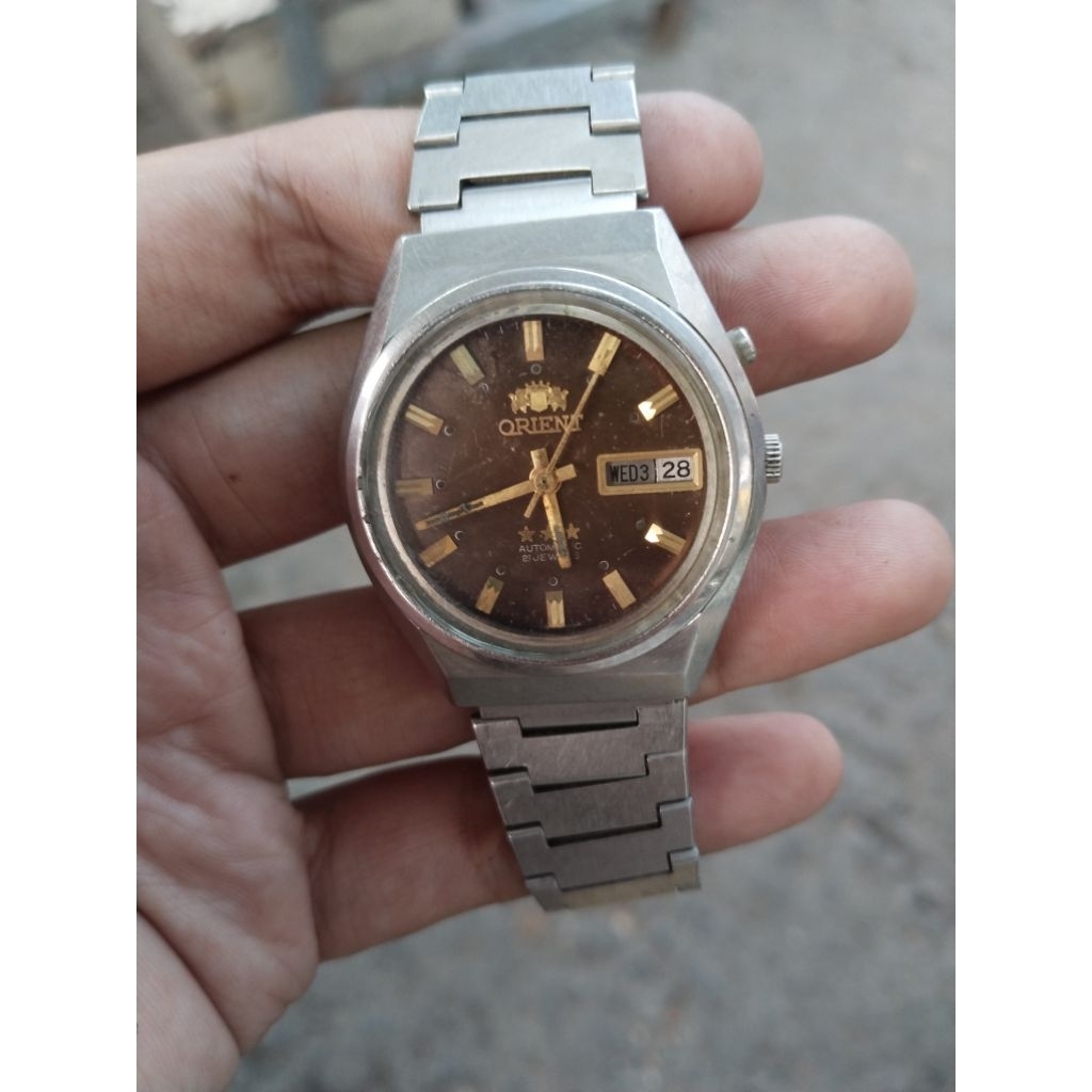 jam tangan vintage otomatis orient