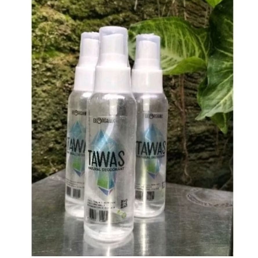 Deodorant Beorganik Tawas Herbal Alami Penghilang Bau Ketiak / Badan Seharian Uk'100ML