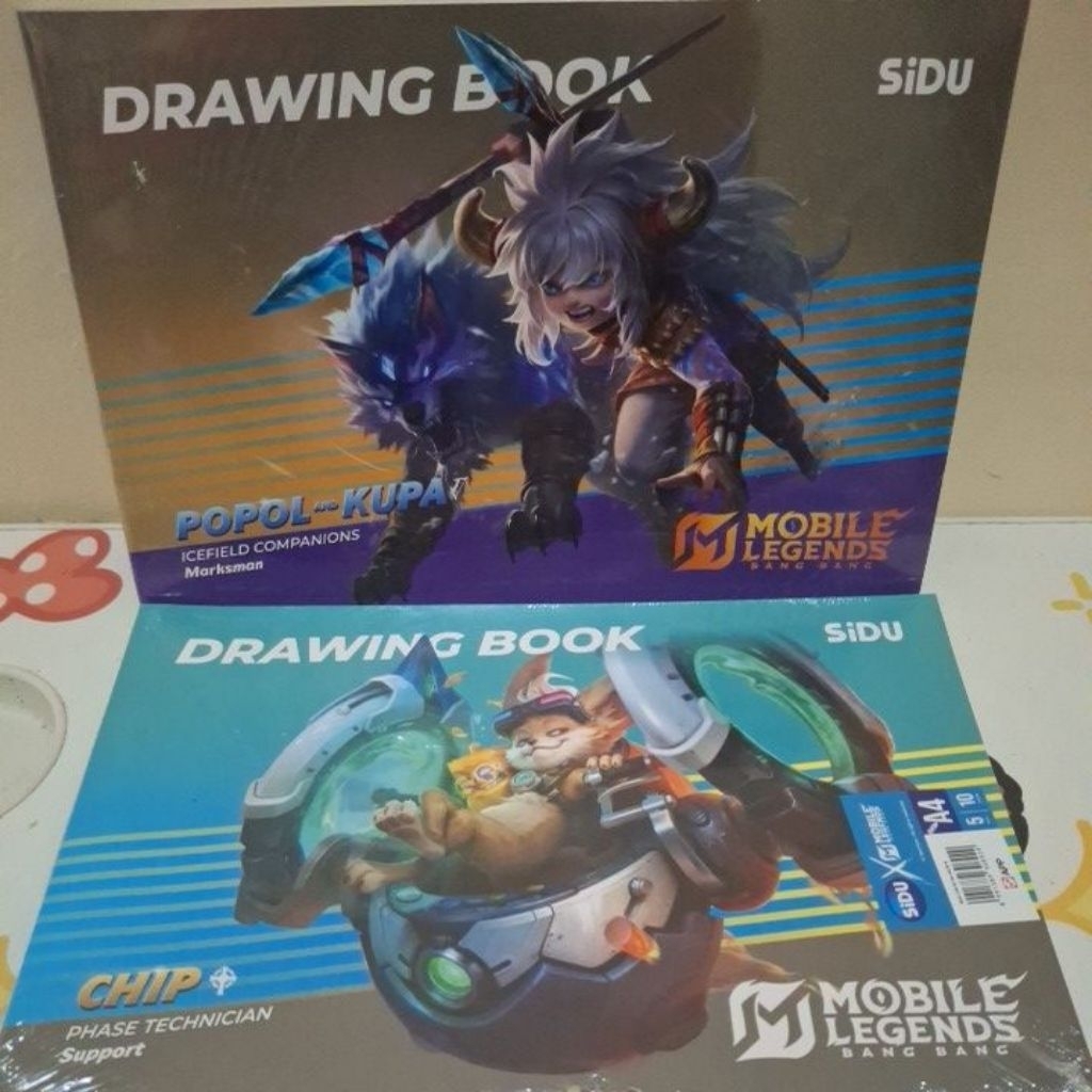 

Buku Gambar Sidu A4 per pack isi 5 PCS edisi mobil Legend