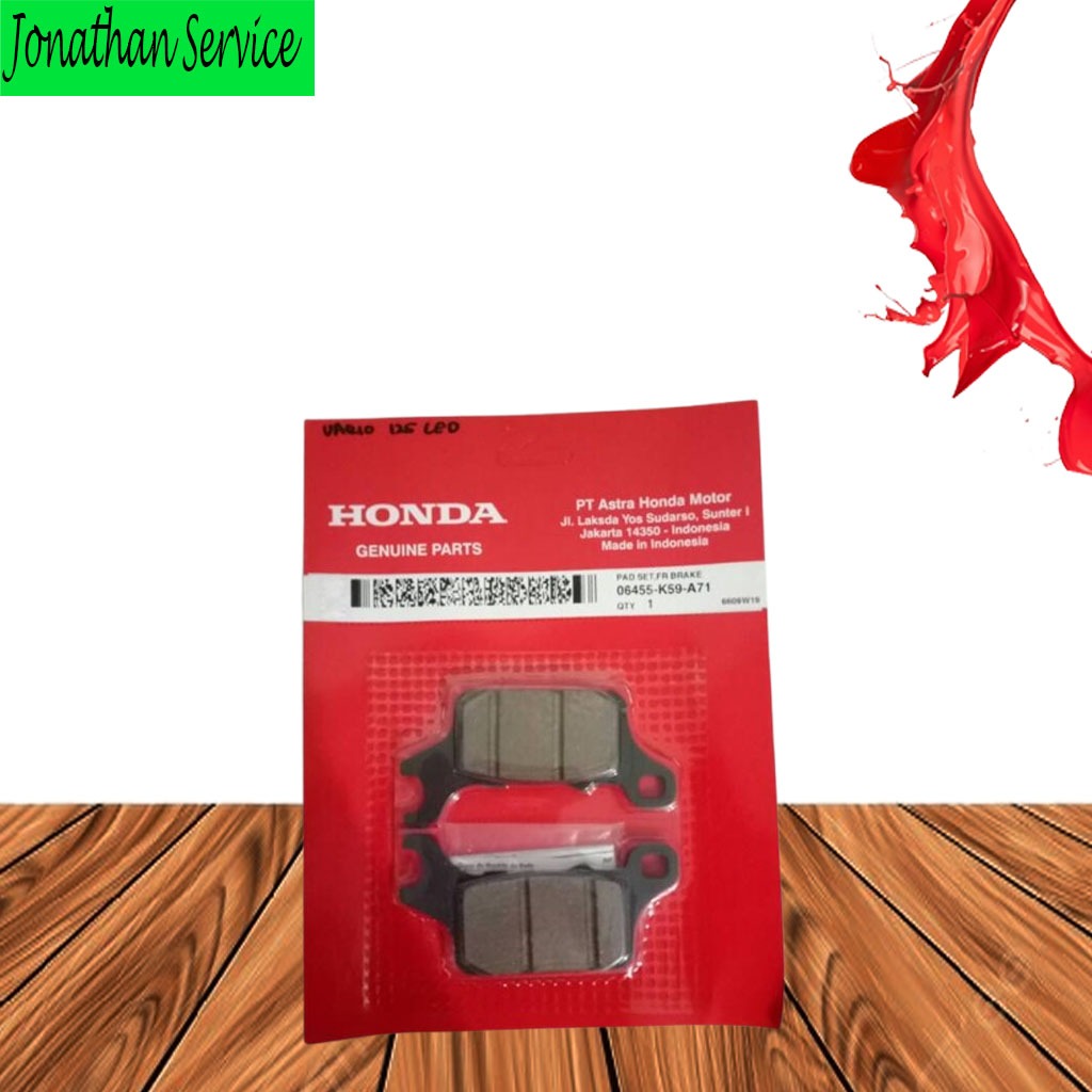 Kampas rem depan vario 125 & vario 150 (new led)