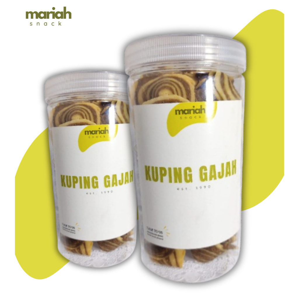 

MARIAH SNACK - Kuping Gajah Manis Cemilan