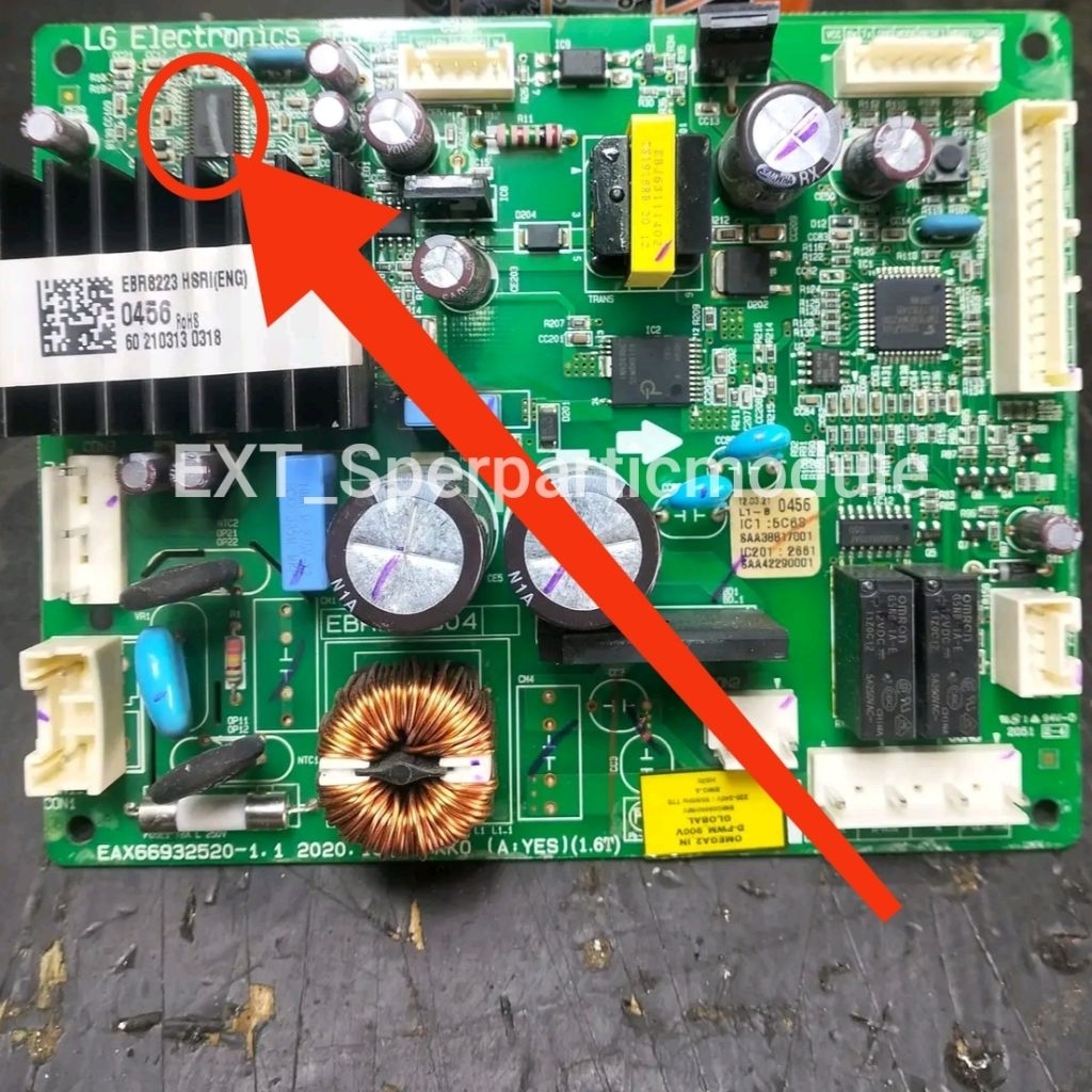 TMPM375FSDMG 0456 IC KULKAS LG INVERTER