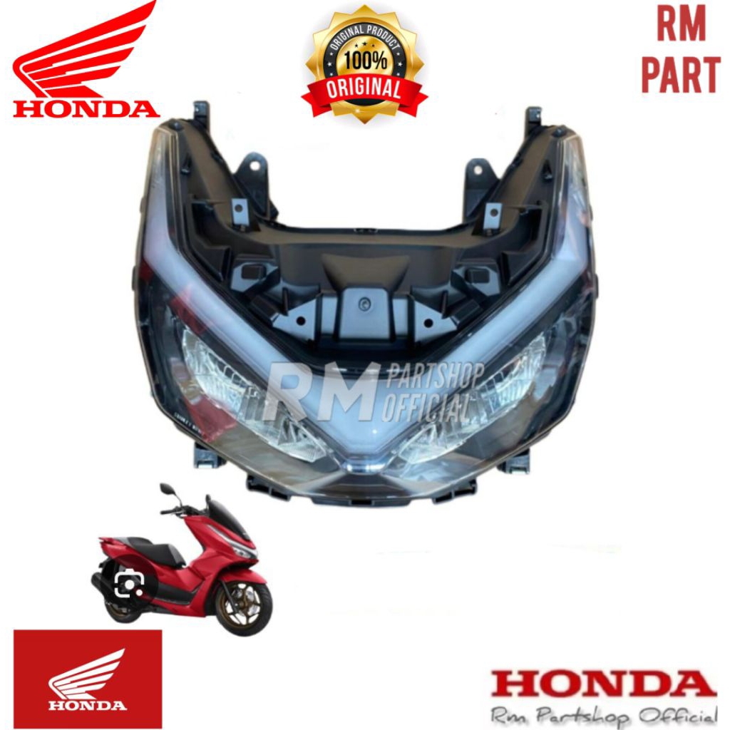 PCX 2024-2025 33100-K1ZN-NA1 reflektor lampu depan pcx k1zv pcx 160 terbaru original