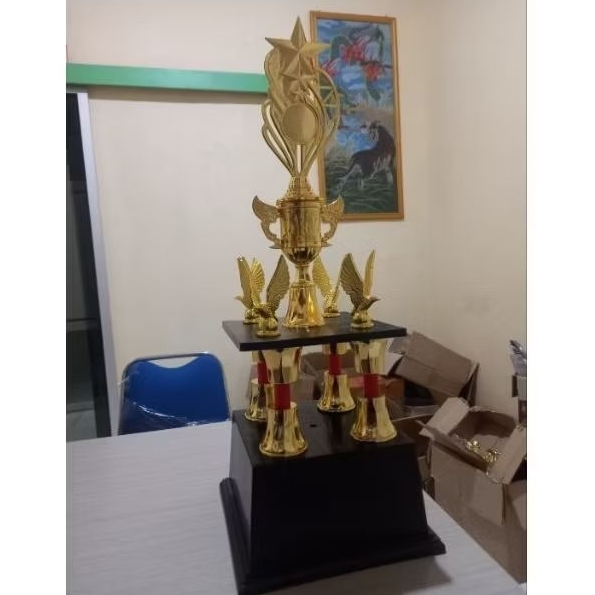 Trophy/Piala kaki 4 murah
