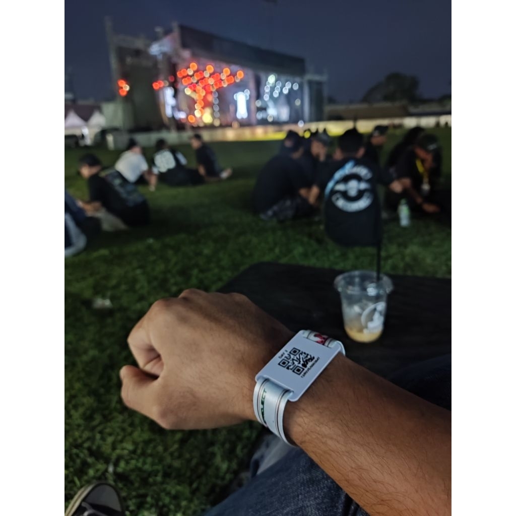 

Lanyard Gelang Tiket Barcode PVC