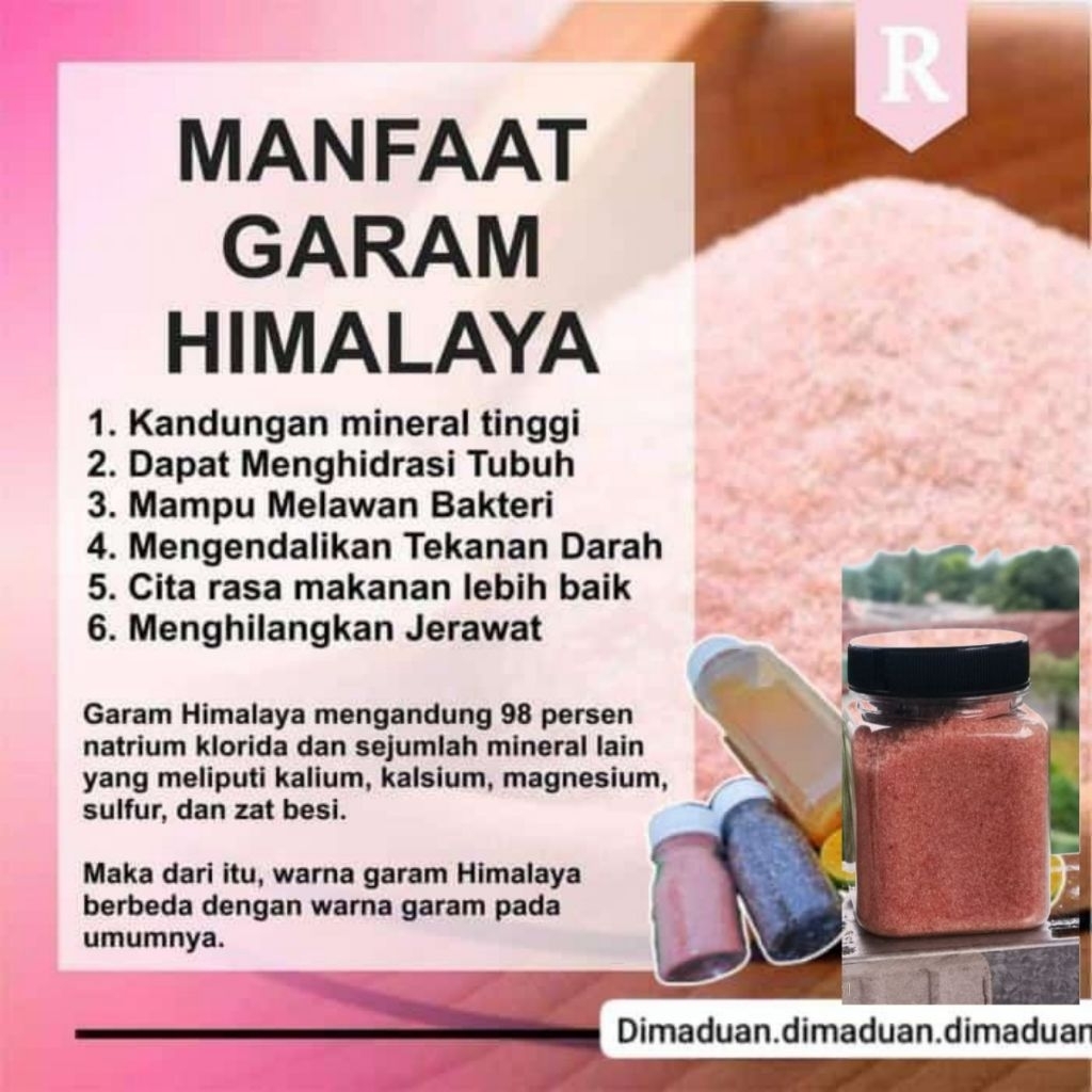 

himsalt garam sehat garam himalaya organik
