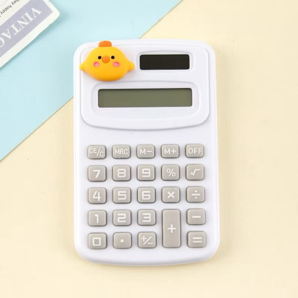 

Kalkulator Mini Lucu Gambar Chicken and Duck