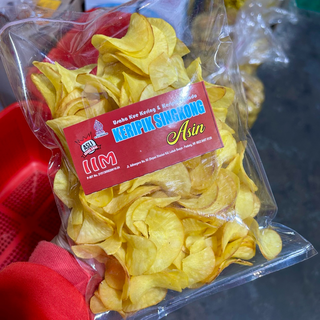 

IIM DAKAK DAKAK | Sanjai Asin | Singkong Asin| Kerupuk Sanjai 250gr