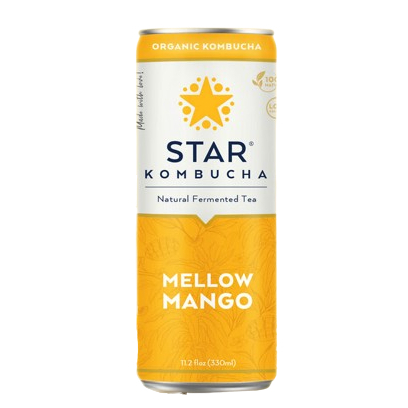 

STAR KOMBUCHA MELLOW MANGO KALENG 250 ML 8936185352318