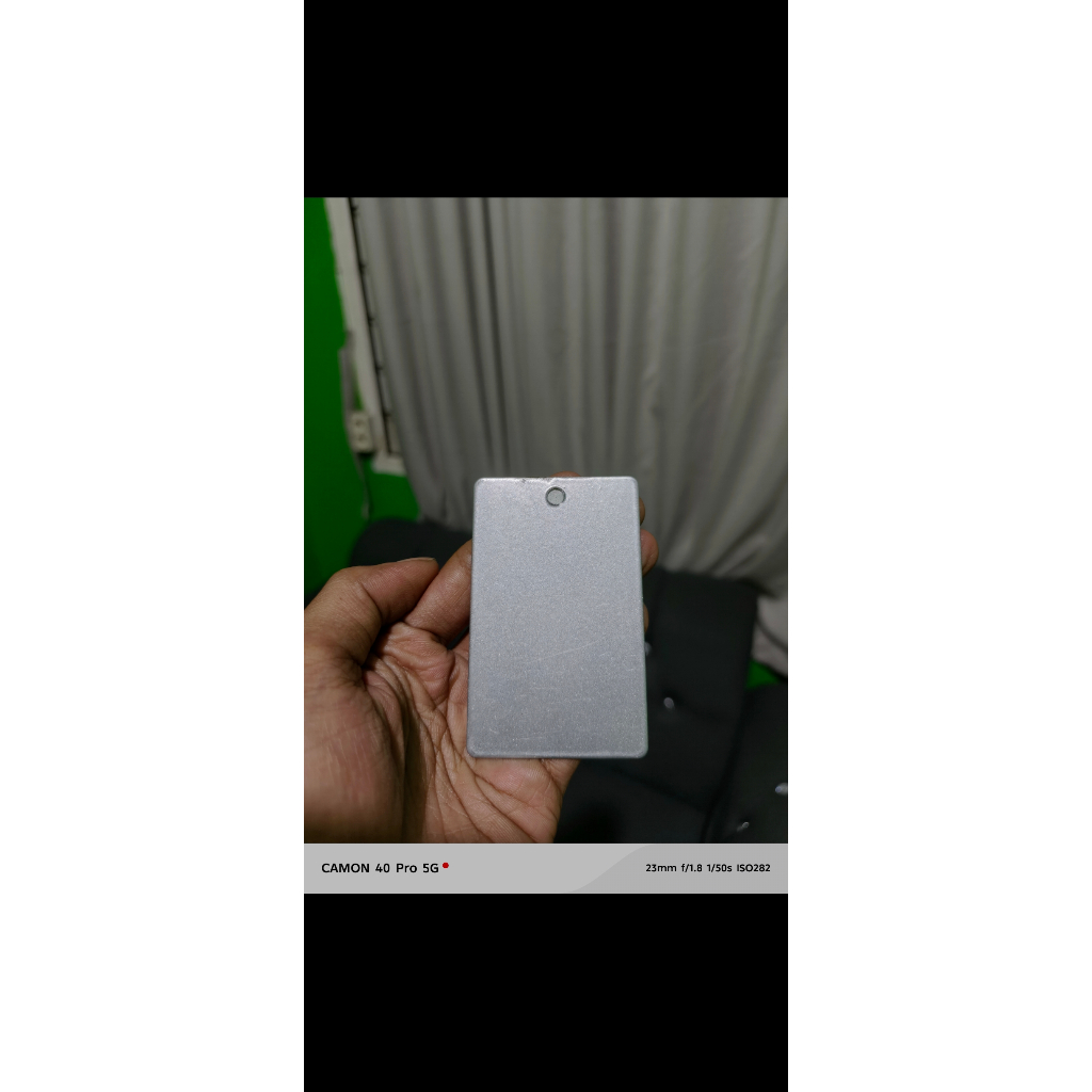 Bubuk Powder Coating / Powder Coating SILVER ALUMUNIUM - 1 DUS