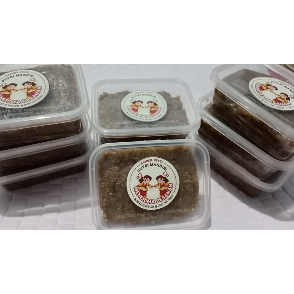 

Sambel pecel khas kediri PUTRI MANDIRI 200gr