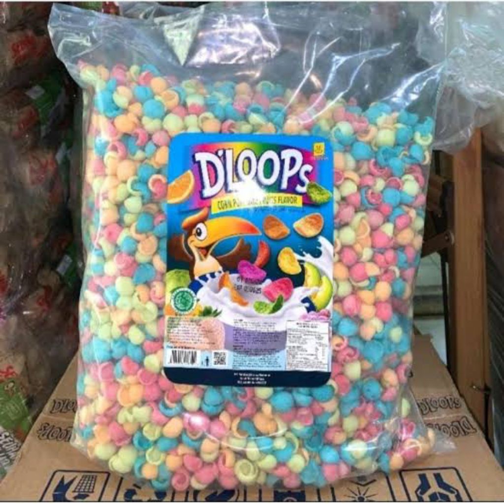 

Dloops Sereal Rasa Buah 500gr