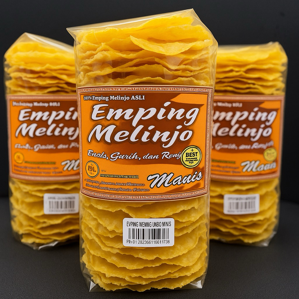 

EMPING MELINJO JUMBO MANIS 500GR SIAP GORENG Asli Produksi Limpung Batang