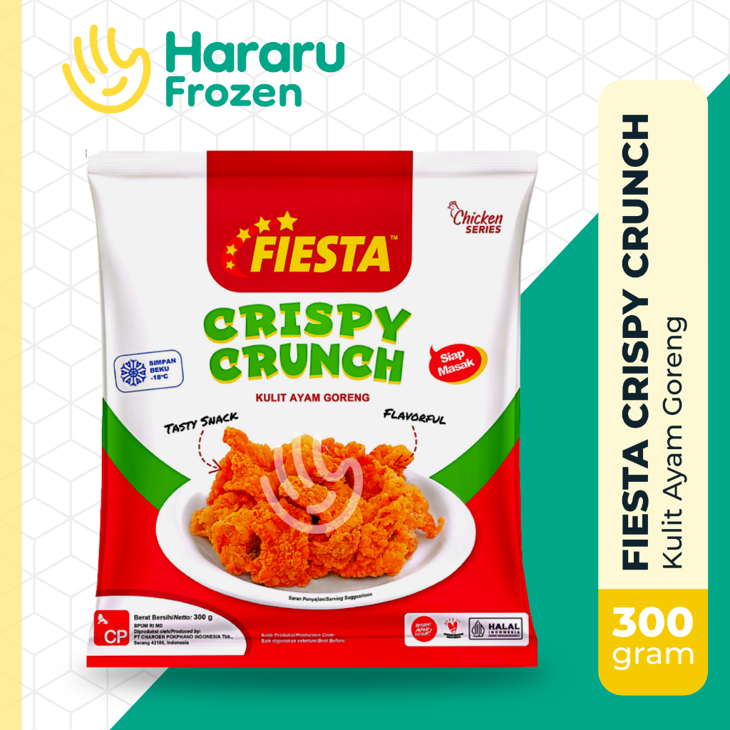 

FIESTA Crispy Crunch | Kulit Ayam Goreng Krispy 300 gram