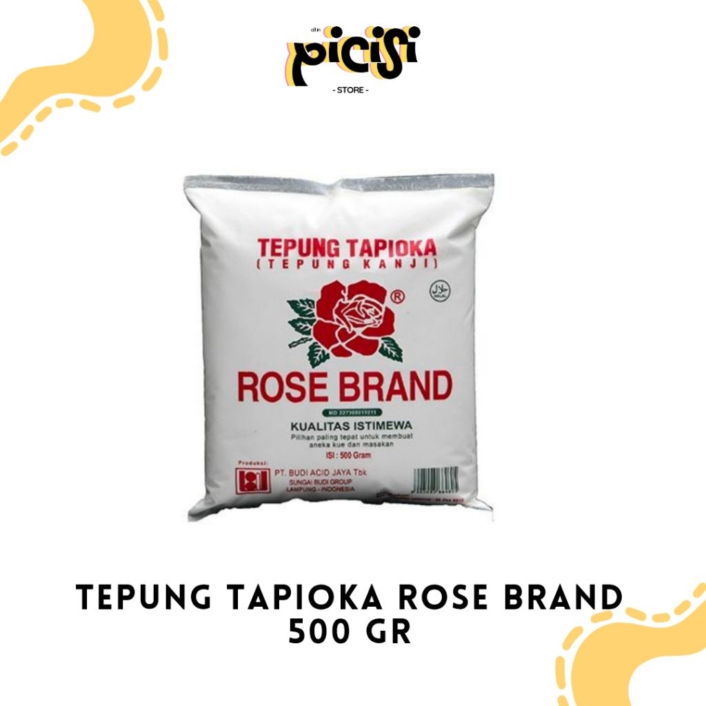 

Tepung Tapioka Rose Brand 500 gram