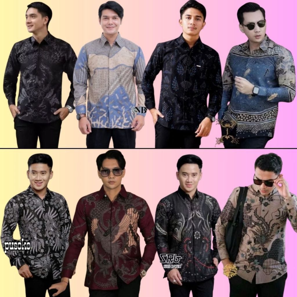 Kemeja Batik Lengan Panjang_Batik Pekalongan_Batik Lengan Panjang