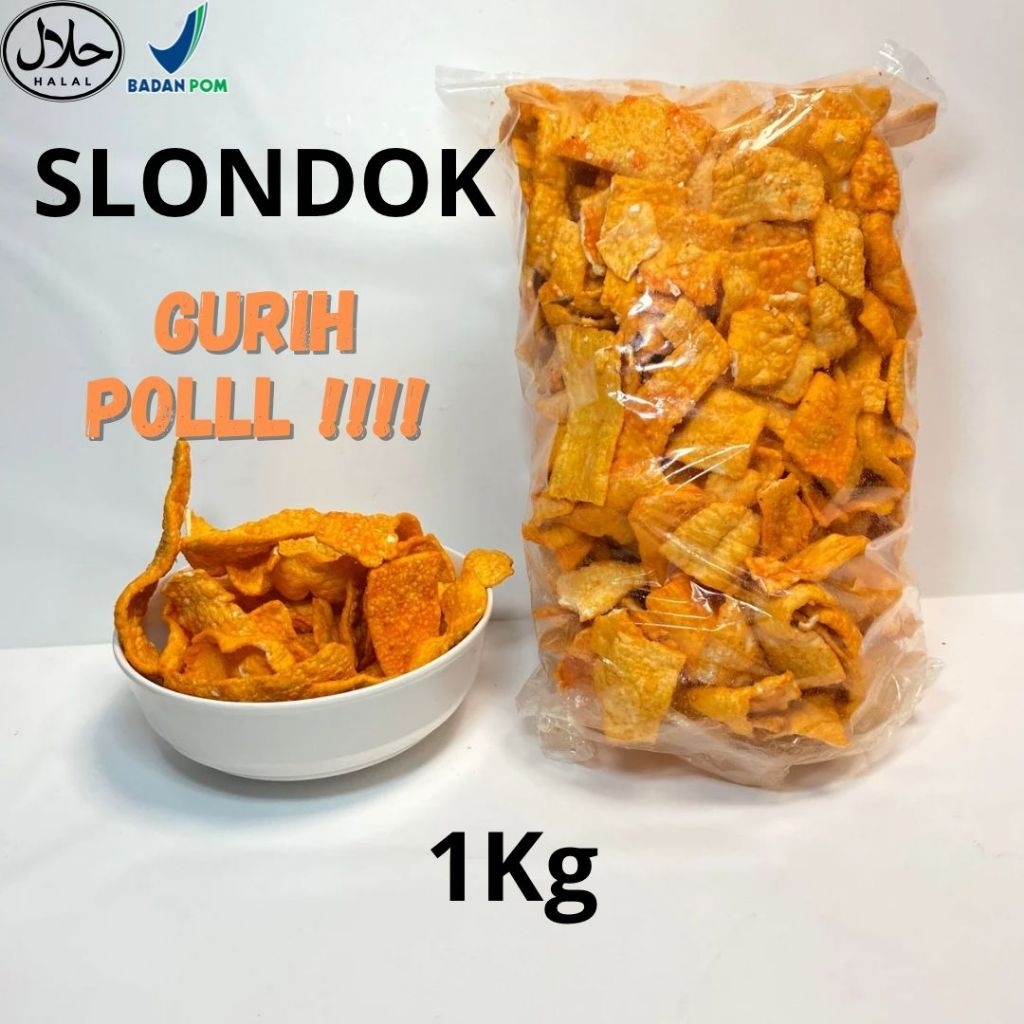 

PUSAT SNACK SLONDOK UKURAN 1kg, 800g, 600g