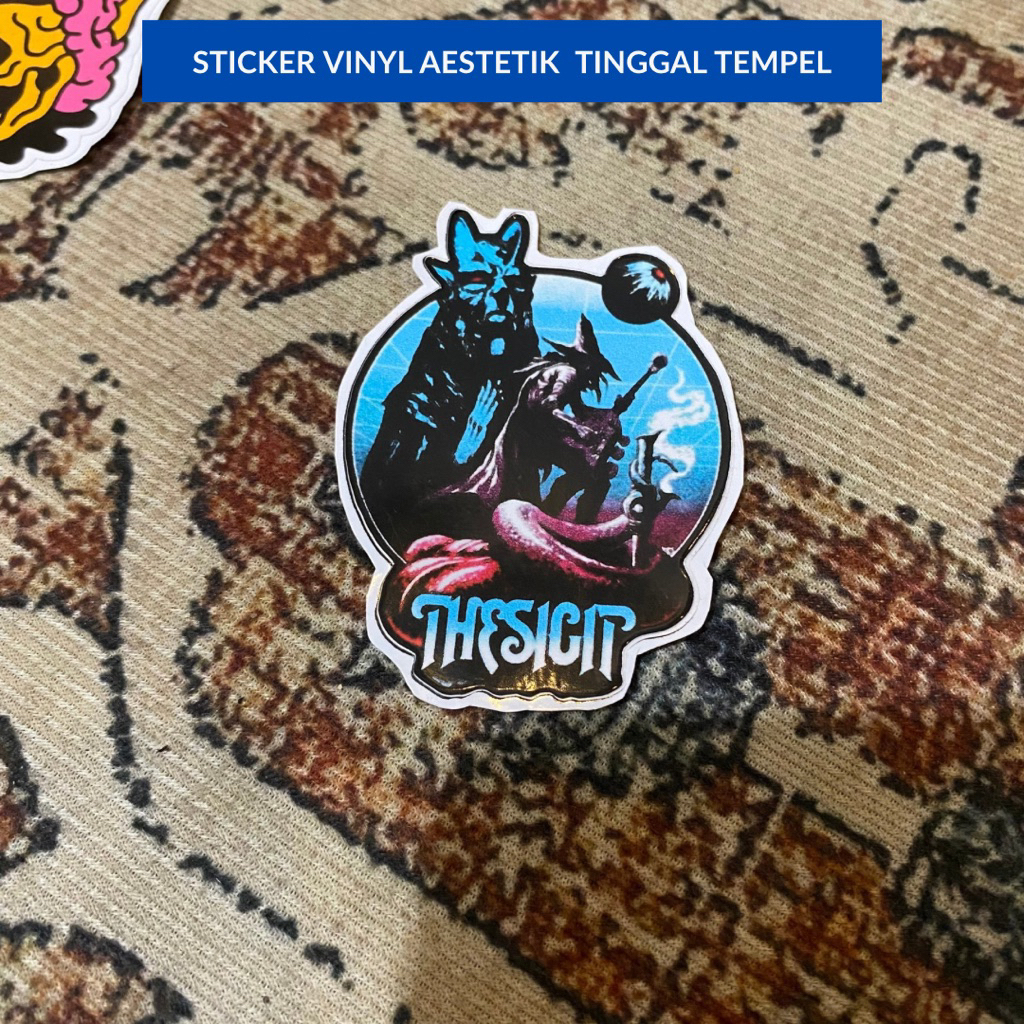 

Sticker Band The Sigit Aestetik untuk Hp Laptop Tumblre Helm Cermin Dan Lain Lain