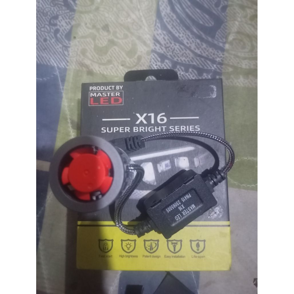 Lampu LED mobil Master LED X16 Super Bright Series