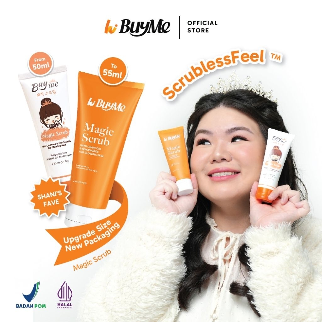 MAGIC SCRUB BUYME/SCRUB VIRAL/PEMUTIH