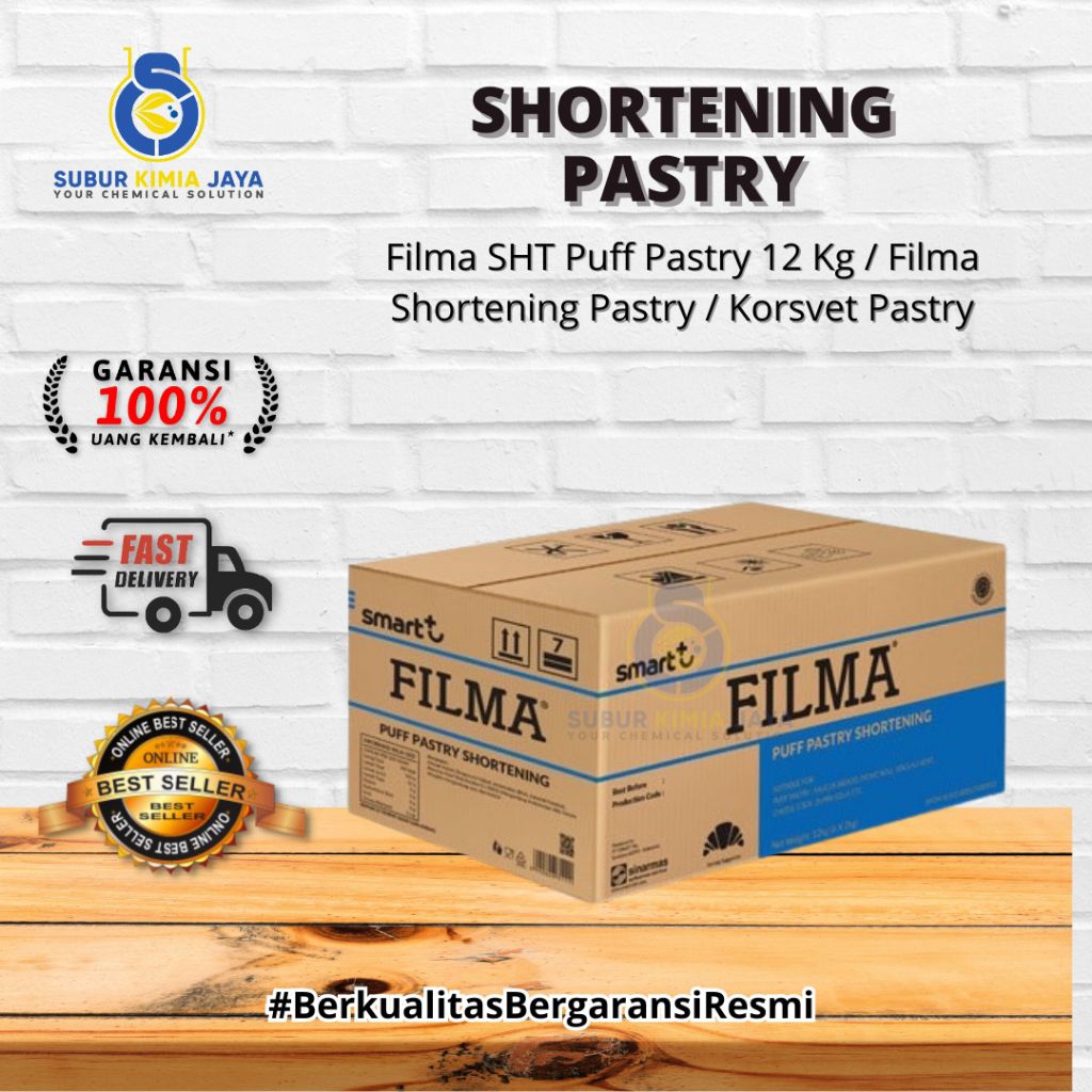

FILMA Flake Pastry - Shortening Pastry - Korsvet Repack
