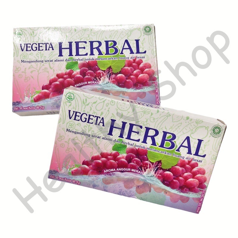 

Vegeta Herbal Box 6's x 5g