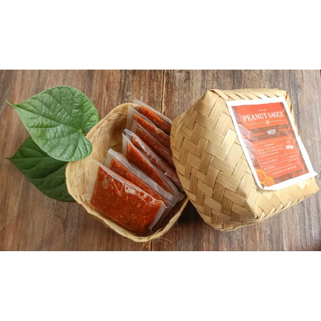 

SAMBEL PECEL BUMBU KACANG GADO GADO [KACANG DISANGRAI] NO MSG NETTO @100gr