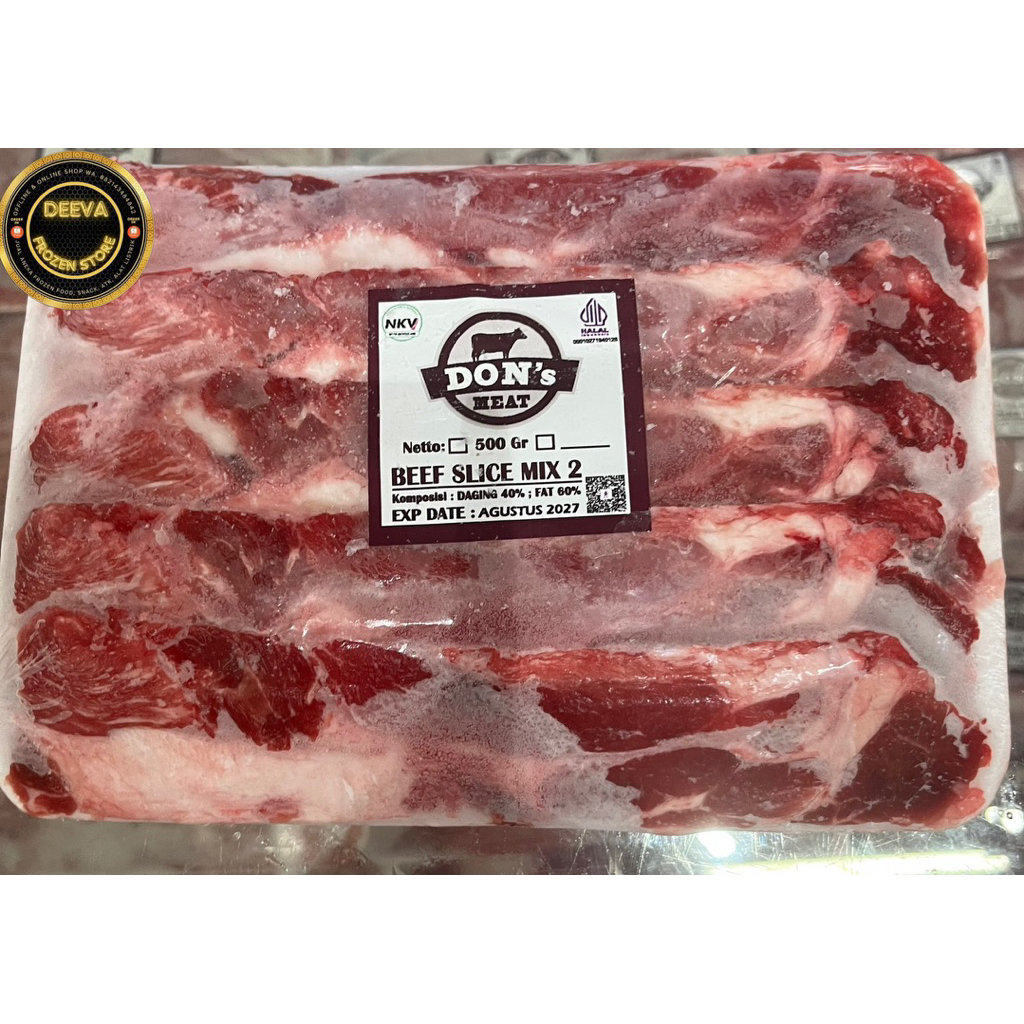 

Don’s Beef Slice Mix 2 500g