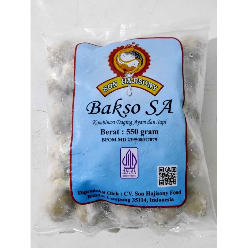 

Bakso Sony SA Kemasan Baru Berat 550 gram