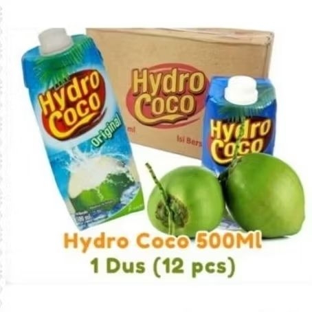 

Hydro Coco @500ml Sedus isi 12pcs Murah Meriah