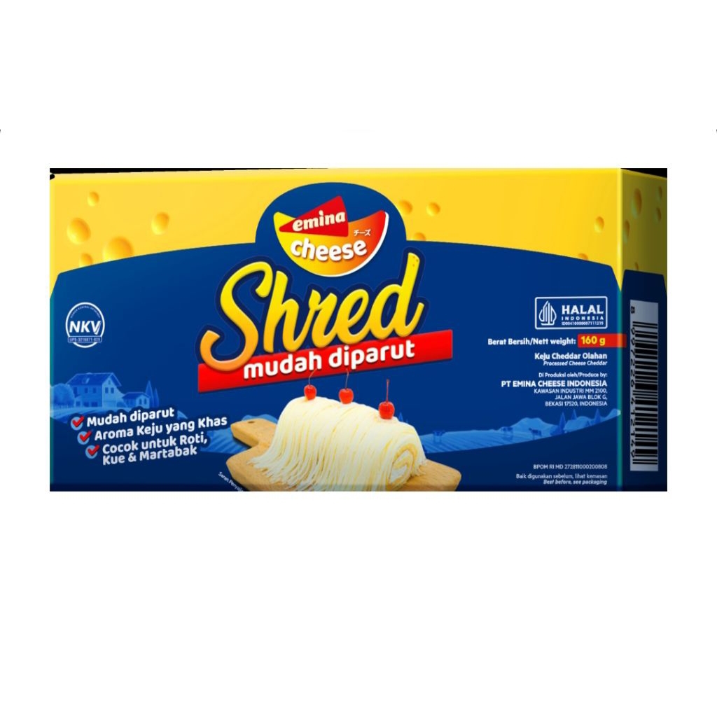 

Emina Keju Sherd 160gr