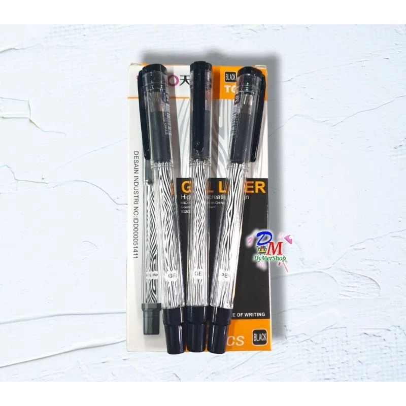 

Pen Gel Liner cocok untuk tanda tangan Pulpen Tebal 1.0 mm 1,0 mm Hitam Biru
