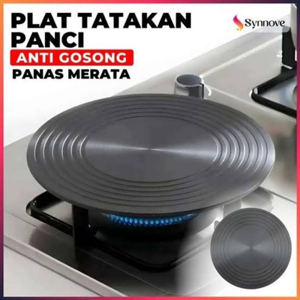 Tatakan Alas Panci Anti Panas Anti Gosong / Tatakan Kompor Bulat / Tatakan Panci Plat