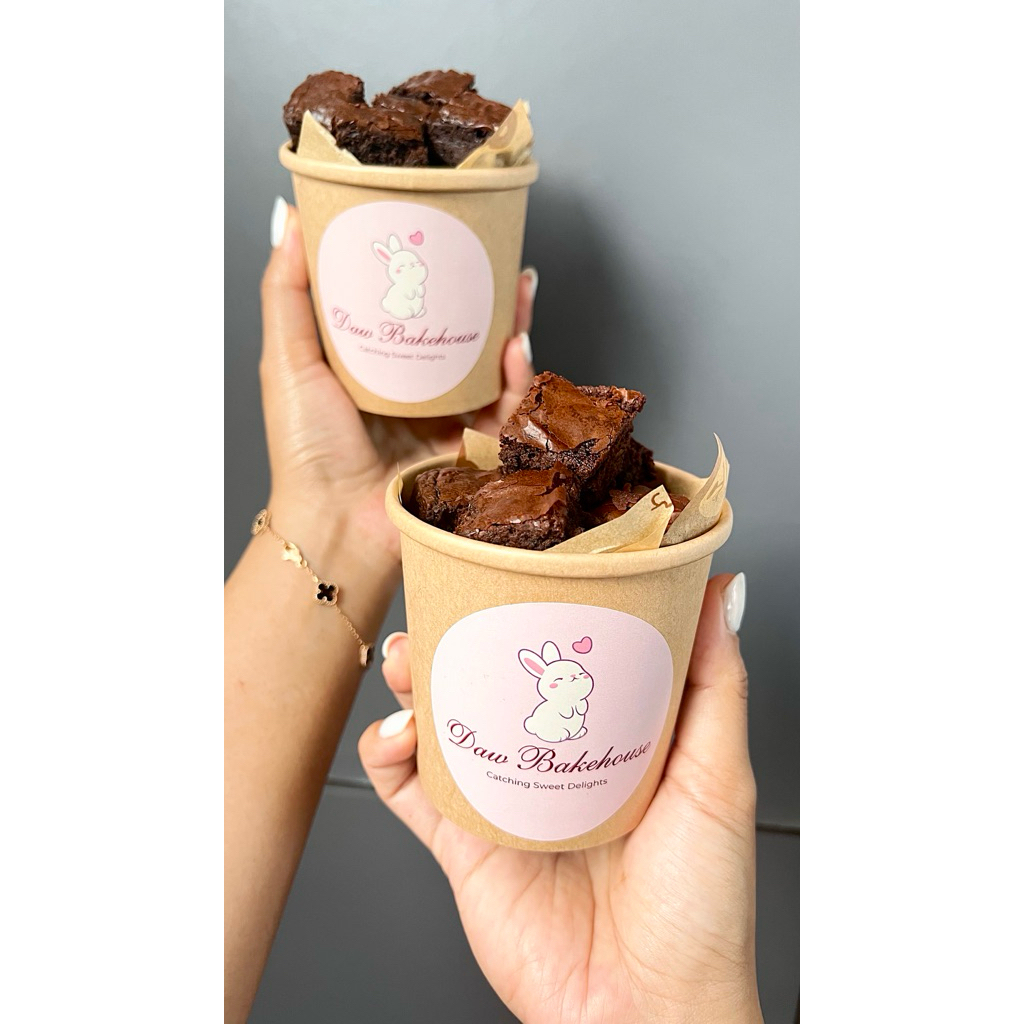 

Brownies Bites Bucket | Daw Bakehouse | Fudgy Brownie