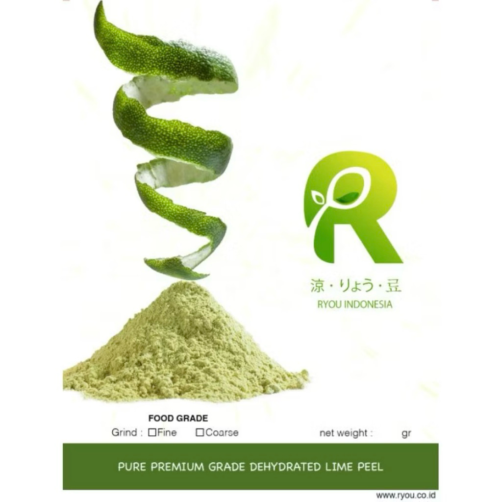 

Premium Pure lime peel powder Bubuk jeruk nipis