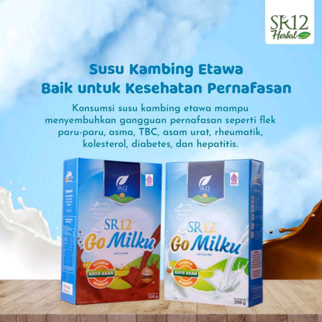 

Gomilku SR12 - Susu Kambing Etawa - Penambah Nafsu Makan - Goat Milk - Susu Bubuk - Tanpa Gula
