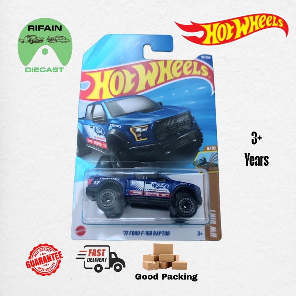 HOT WHEELS 17 FORD F-150 RAPTOR
