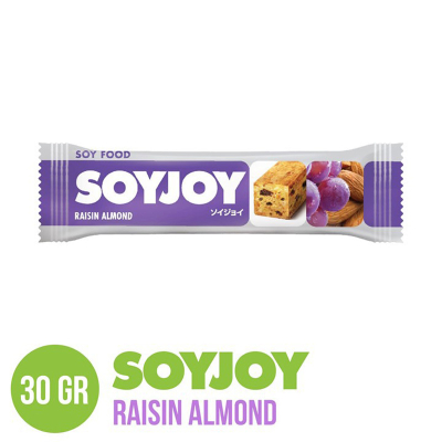 

Soyjoy Snack Bar Kedelai Raisin Almond 30gr - Single / Soyjoy Raisin