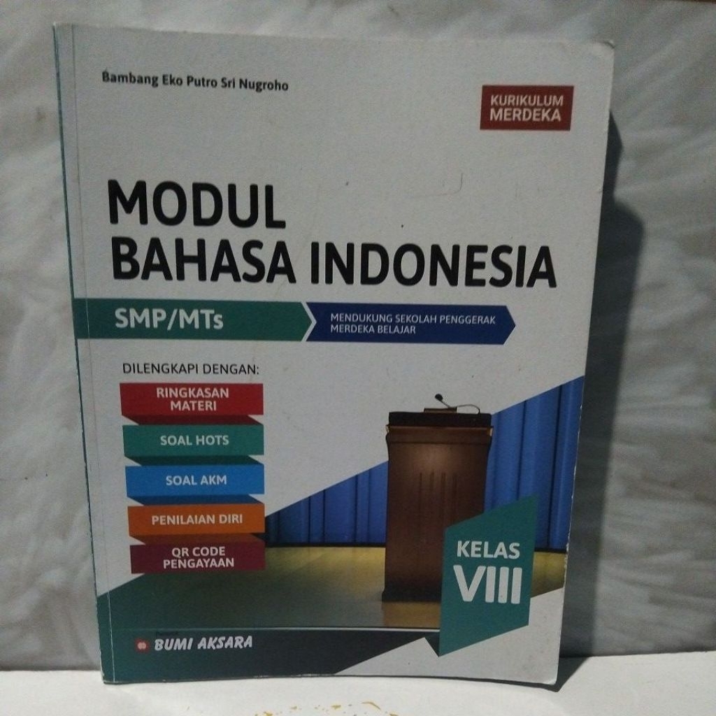 modul bahasa Indonesia SMP MTS kelas 8