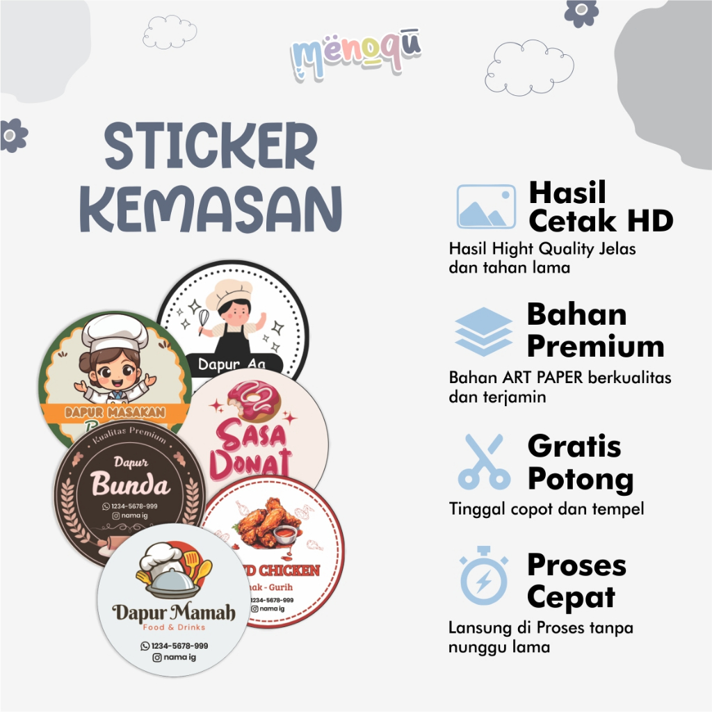 

STIKER KEMASAN / STIKER / STICKER / CETAK STIKER / STIKER BULAT / STIKER / STICKER KISS CUT / STIKER BULAT / STIKER LABEL / STIKER / LABEL MAKANAN / STIKER CUSTOM / STICKER LABEL / STICKER CUSTOM / LABEL /