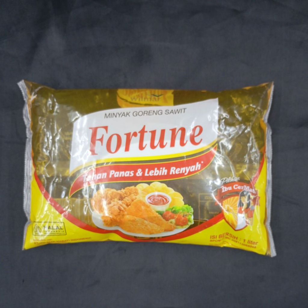 

Minyak goreng Fortune 1L Fortune pillow