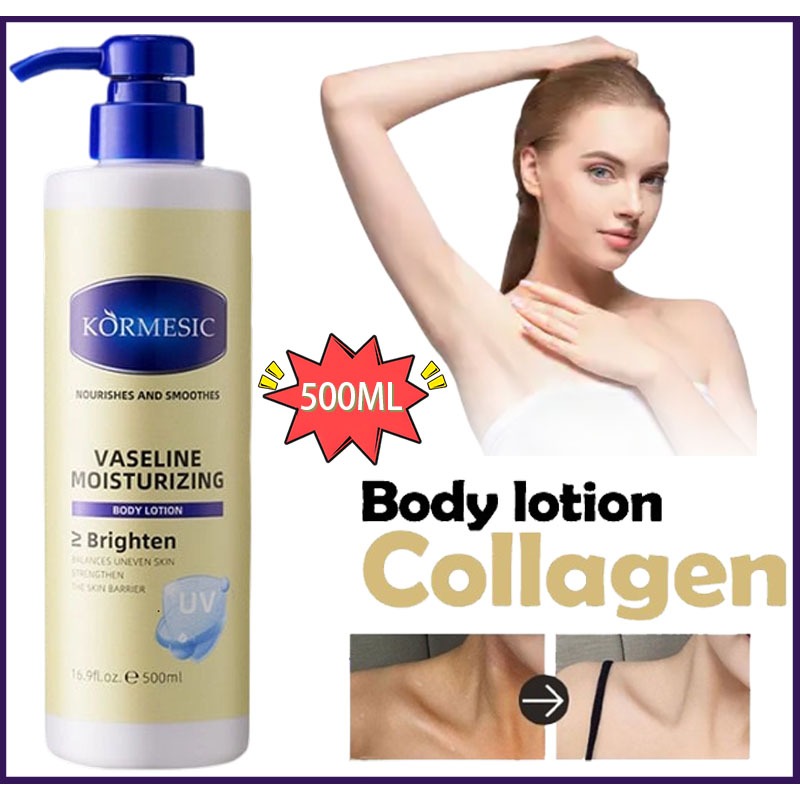 KORMESIC Collagen body lotion pemutih handbody pemutih lotion Whitening body pemutih kulit losyen ha