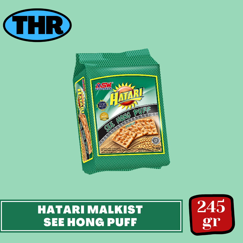 

Hatari Biskuit Malkist See Hong Puff 245gr
