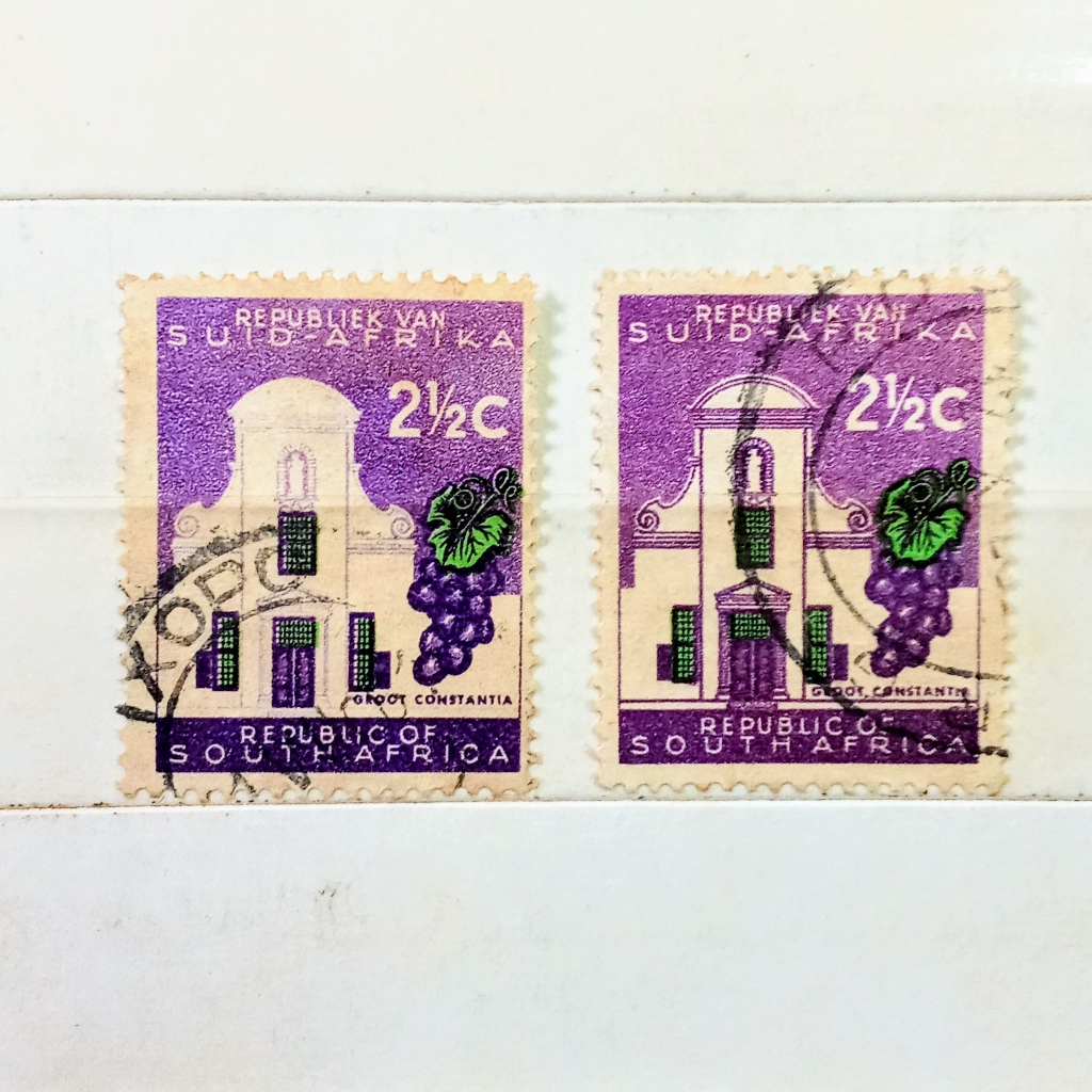 

Prangko Koleksi Filateli Afrika Selatan 1961 Groot Constantia dan Anggur
