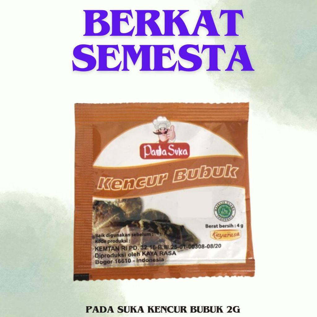 

PADA SUKA KENCUR BUBUK 2G