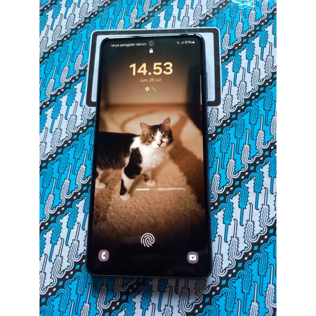 Samsung A72 Ram 8/ 128 gb. HP saja normal segel tanpa minus