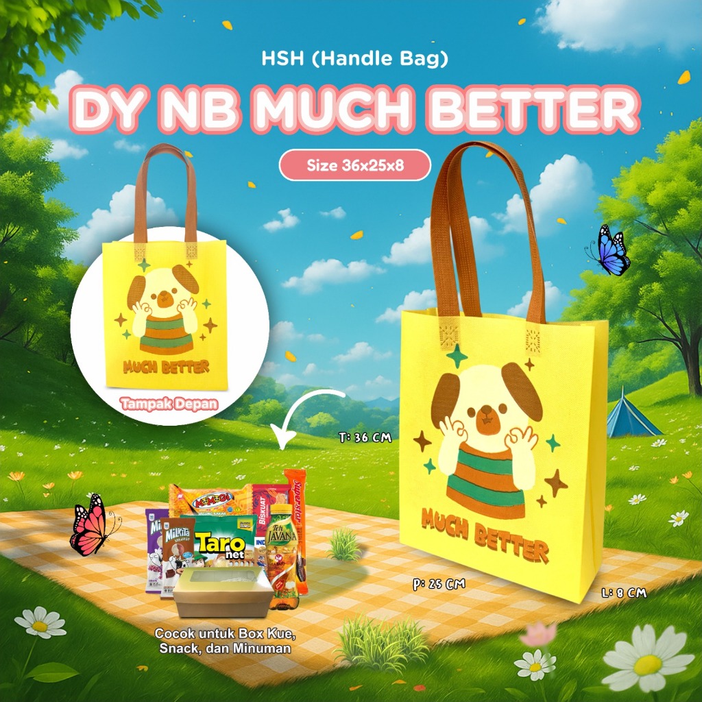 

[LUSINAN] Goodie Bag Birthday Tas Ulang Tahun Tas Souvenir Motif Binatang Tas Bithday Animal 36x25x08