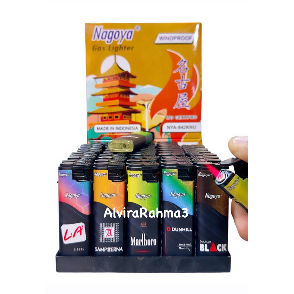 korek Bara Madrid,Matsuda,Nagoya bisa isi ulang 50pc